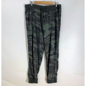Splendid Women's Stretch Camo Elastic Waist Tapered Yoga Outdoor Jogger Size XXL